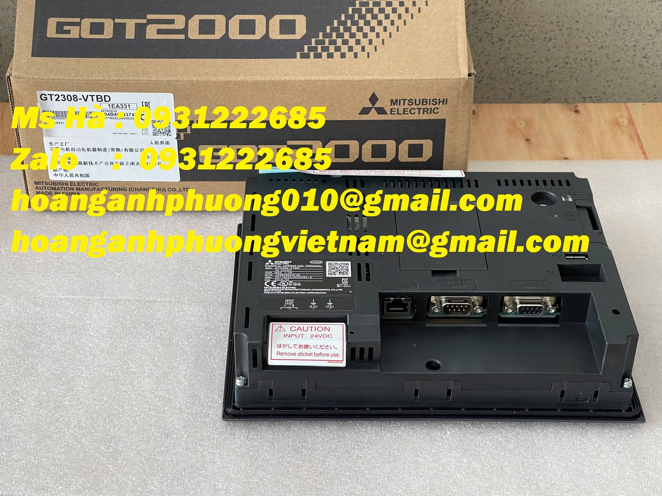 Màn hình 8.4 inch GT2308-VTBD mitsubishi GOT2000 sê ri